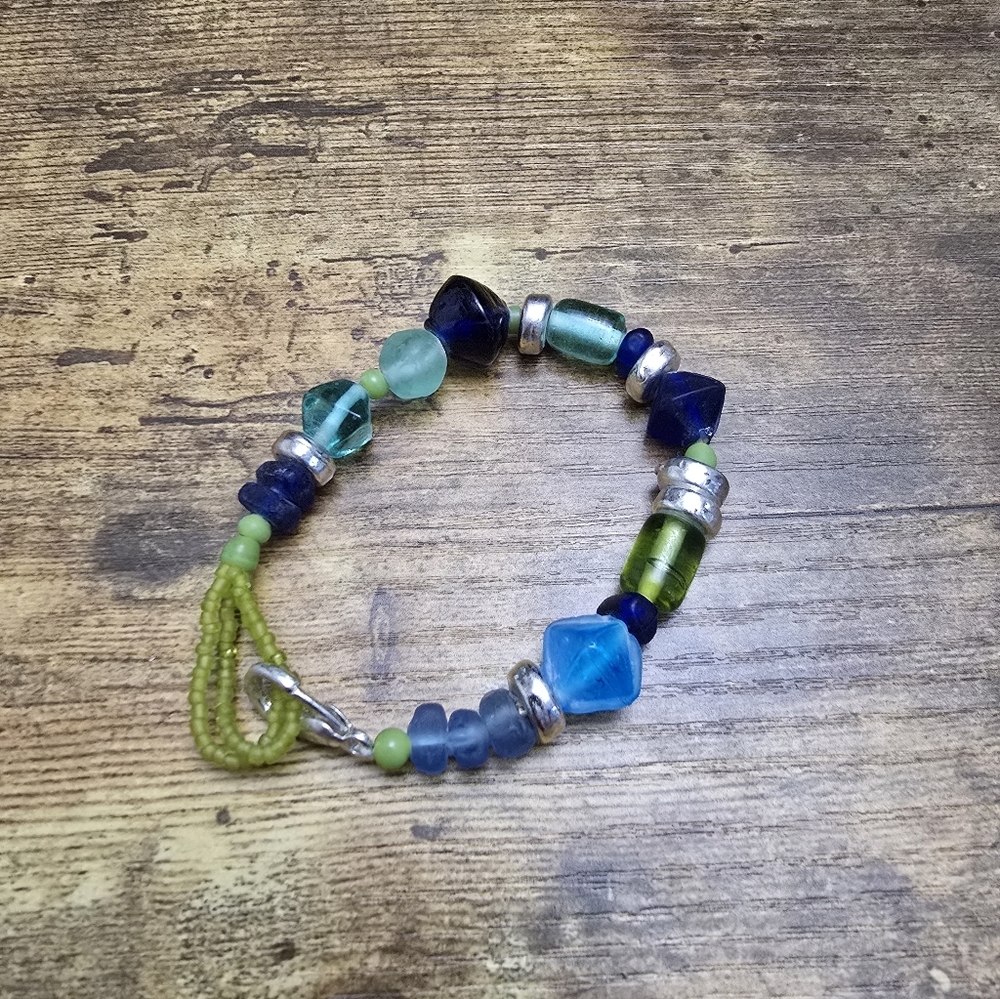 Colorful Pretty Stone Beaded Bracelet